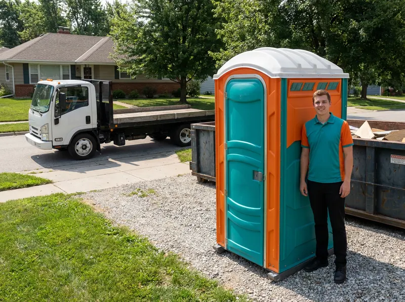 Construction Site Toilet Rental in Omaha, NE